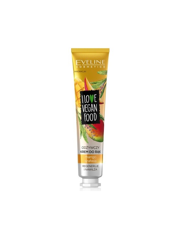 Eveline I LOVE VEGAN FOOD Nourishing hand cream Mango and Sage 50 ml