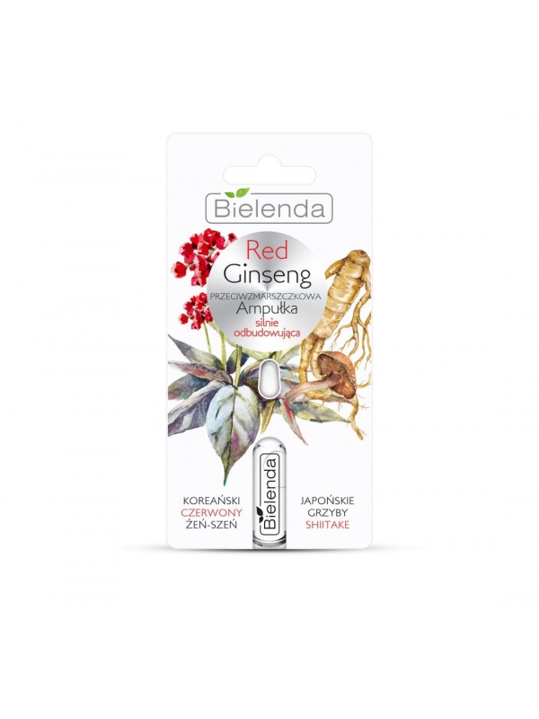 Bielenda Red Ginseng anti-wrinkle Strongly rebuilding ampoule 3 ml