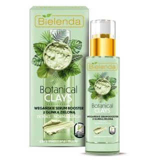 Bielenda Botanical Clays vegan face Serum with green clay 30 ml