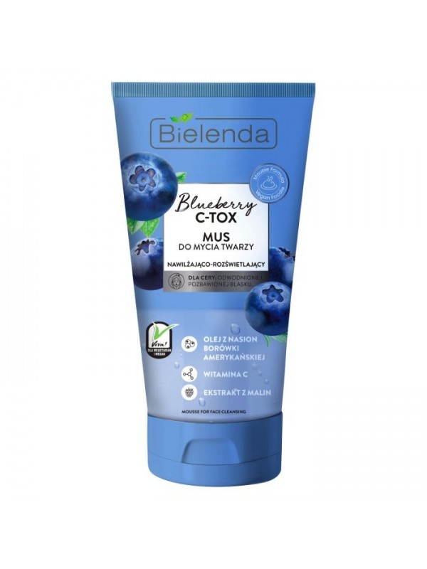 Bielenda Blueberry C-Tox Face wash mousse 135 g