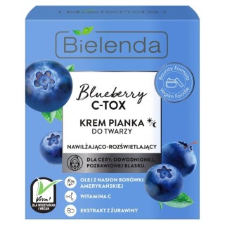 Bielenda Blueberry C-Tox Gezichtscreme-foam 40 ml