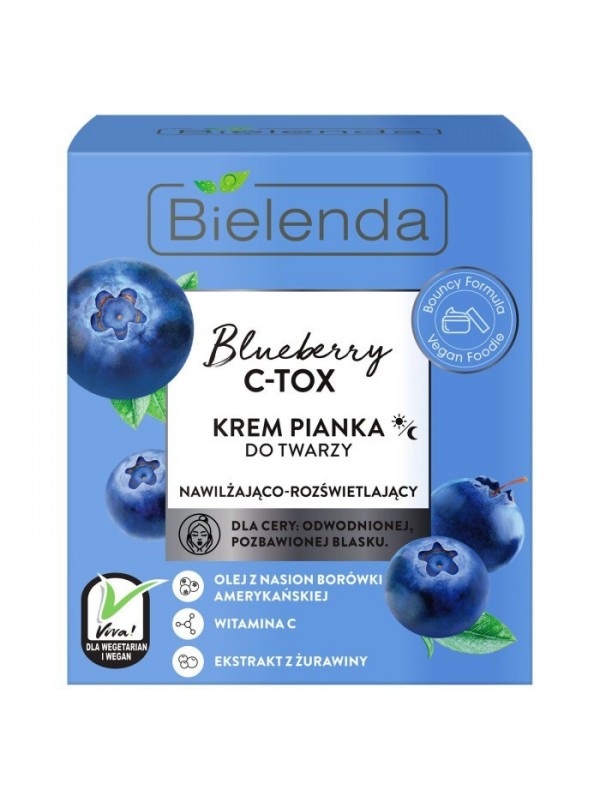 Bielenda Blueberry C-Tox Face cream-foam 40 ml