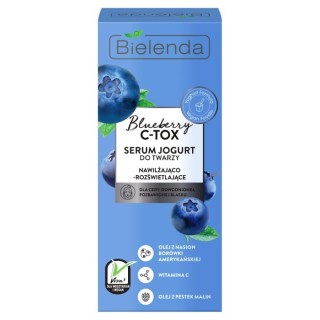 Bielenda Blueberry C-Tox Serum - face yogurt 30 ml