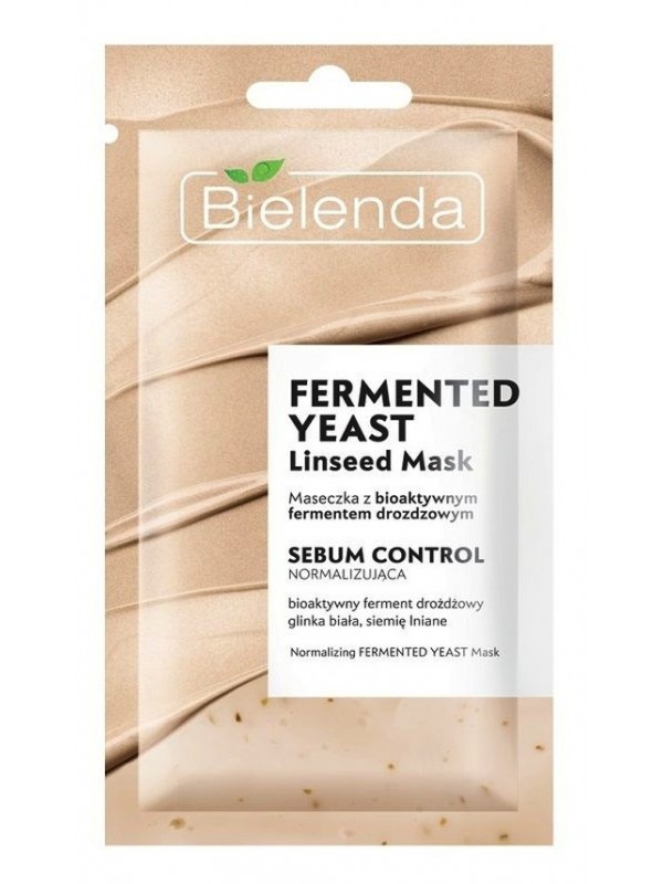 Bielenda FERMENTED YEAST normalizing sebum control mask 8 g