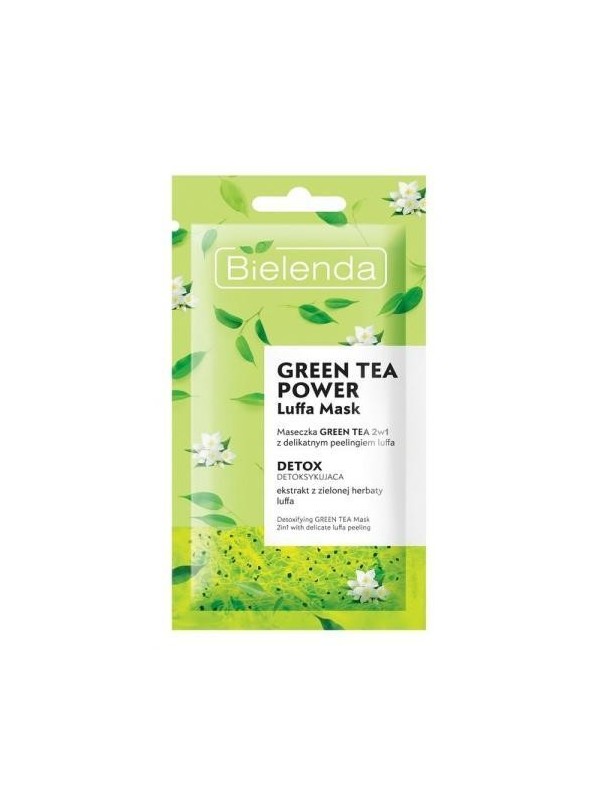 Bielenda GREEN TEA POWER maska 2w1 detoksykująca 8 g