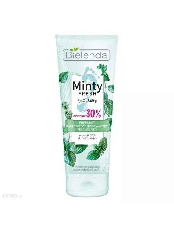 Bielenda MINTY FRESH FOOT CARE Foot cream for stubborn calluses and cracked heels with urea 75 ml