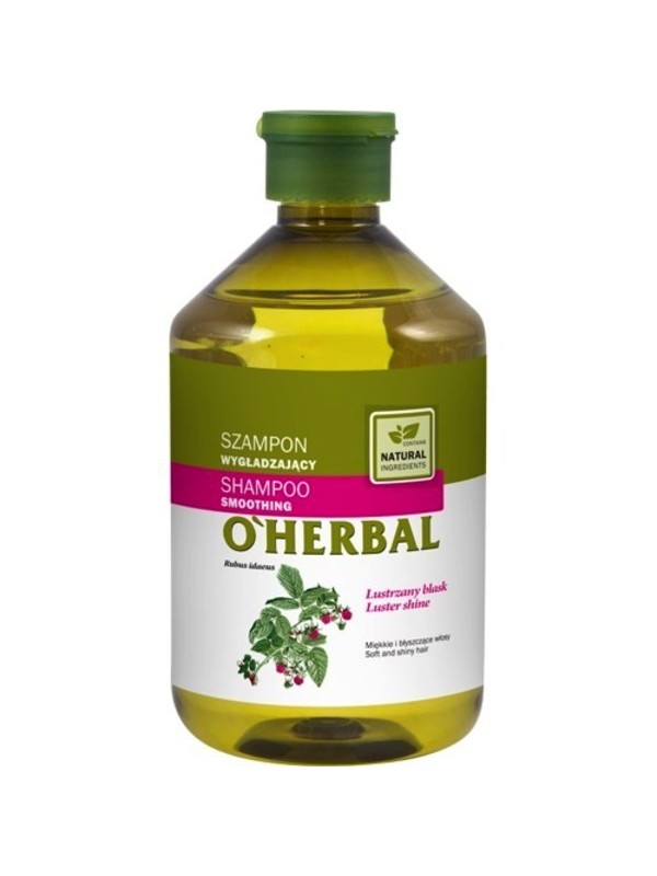 O'Herbal Gladmakende haarshampoo met frambozenextract 500 ml