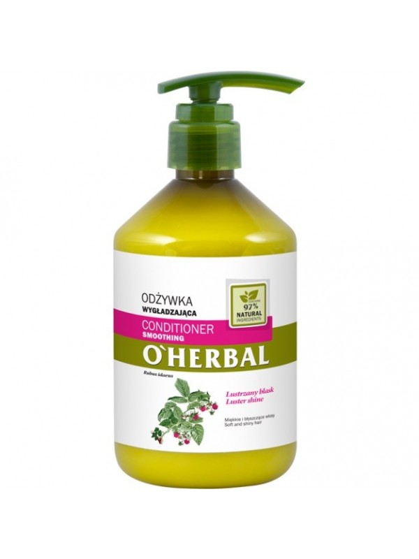 O'Herbal Gladmakende haarconditioner met frambozenextract 500 ml