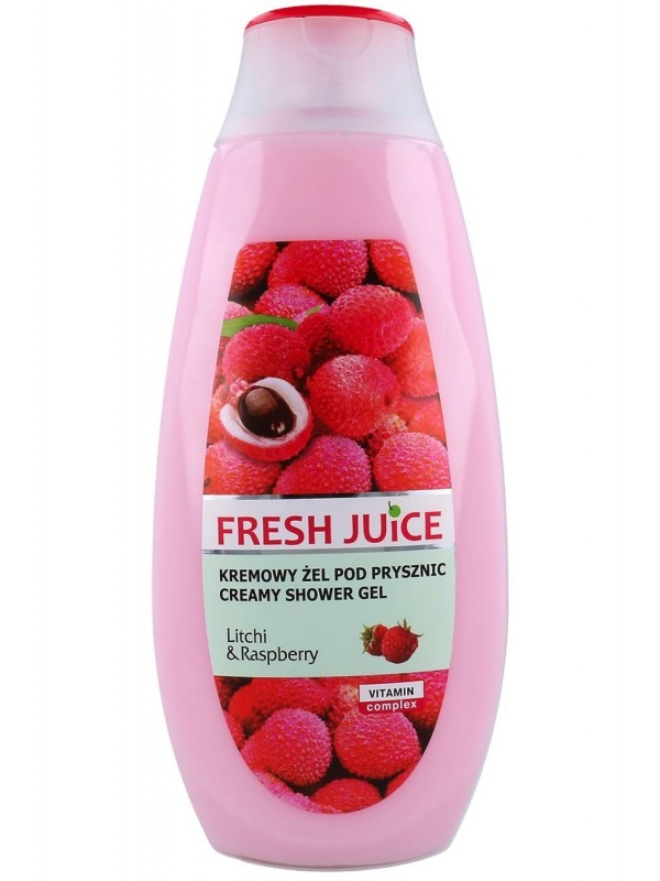 Fresh Juice Cream Lychee & Raspberry Douchegel 400 ml