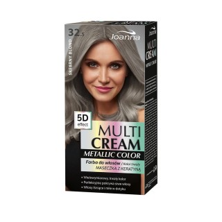 Joanna Multi Cream Color Metallic Hair dye /32,5/ Silver blond