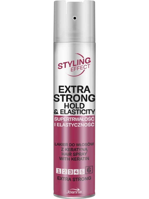 Joanna STYLING effect Haarspray met creatine extra sterk 250 ml