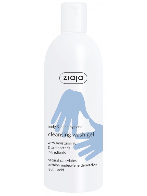 Ziaja ANTIBACTERIËLE wasgel voor lichaams- en handhygiëne 400 ml