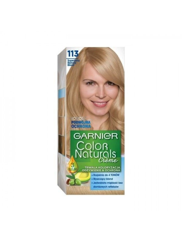 Garnier Color Naturals Hair dye /113/ Super bright beige blond