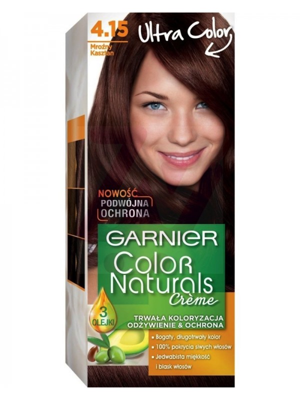 Garnier Color Naturals Haarverf /4.15/ Frosty kastanje