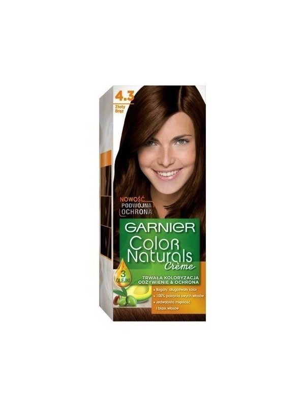 Garnier Color Naturals Haarverf /4.3/ Goudbruin