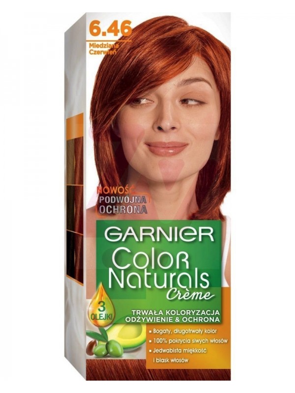 Garnier Color Naturals Hair dye /6.46/ Copper red