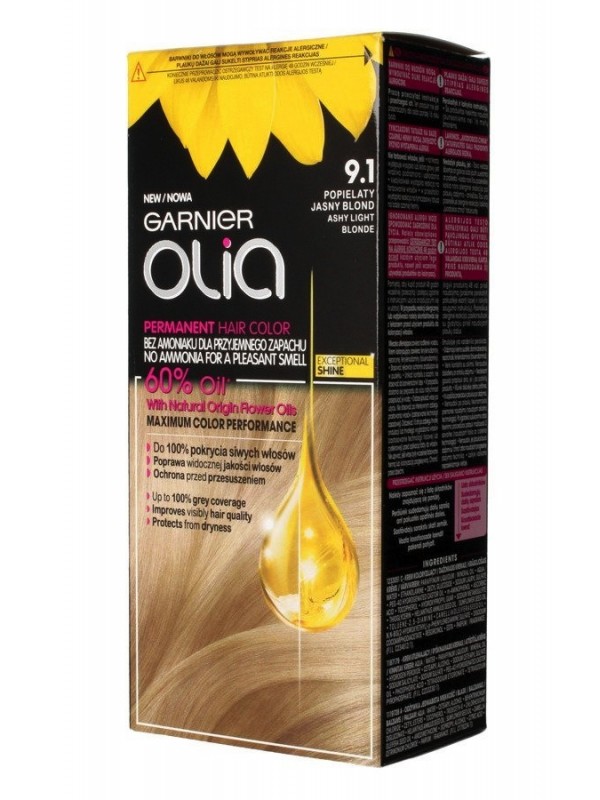 Garnier Olia Hair dye /9.1/ Light ash blond