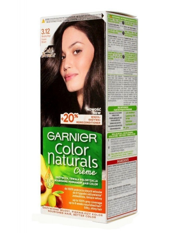 Garnier Color Naturals Haarverf /3.12/ Frosty brown