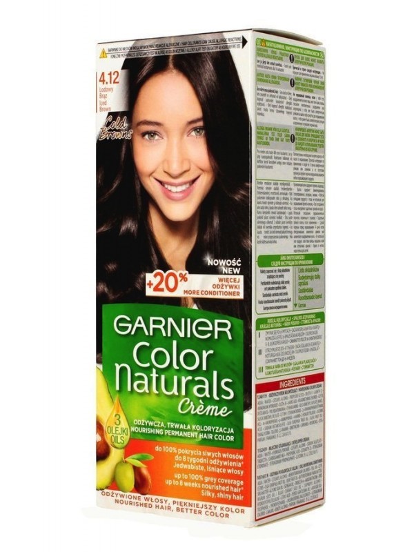 Garnier Color Naturals Hair dye /4.12/ Ice brown