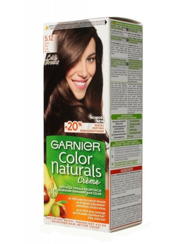 Garnier Color Naturals Haarverf / 5 .12/ Koudbruin