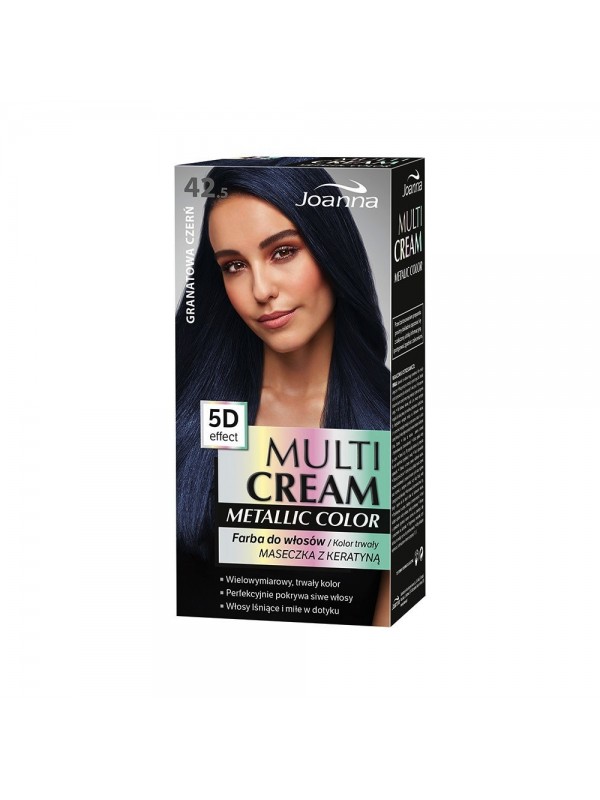 Joanna Multi Cream Color Metallic Haarverf /42,5/ Marineblauw zwart