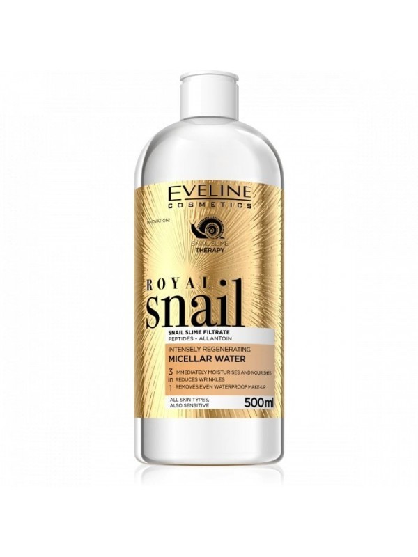 Eveline Royal Snail Micellar water 3 in 1 Intensively regenerating 500 ml