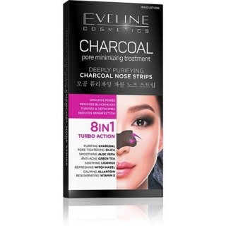 Eveline Charocal Cleansing Nose Pads 8in1