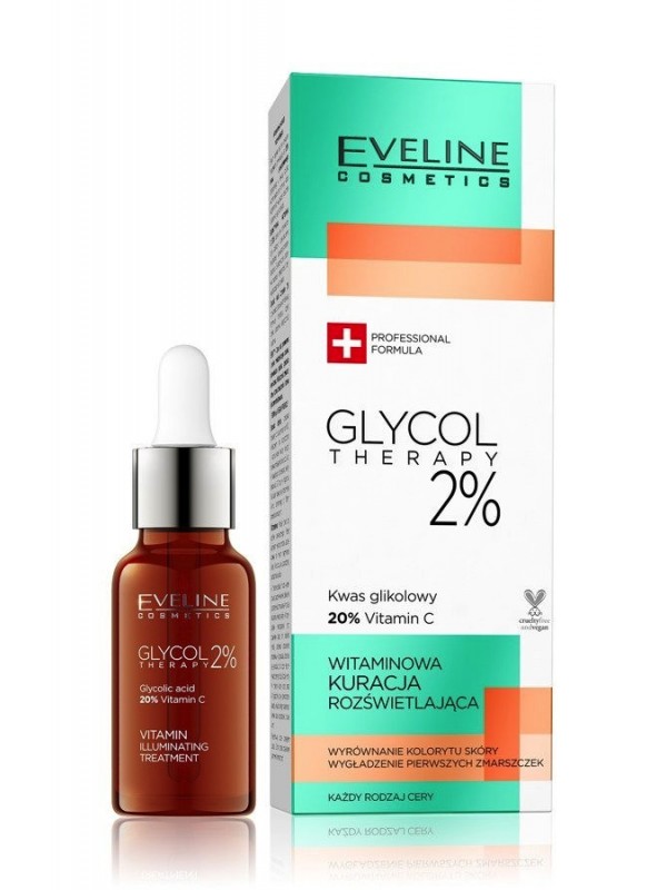 Eveline Glycol Therapy 2% Vitamin Illuminating Treatment 18 ml