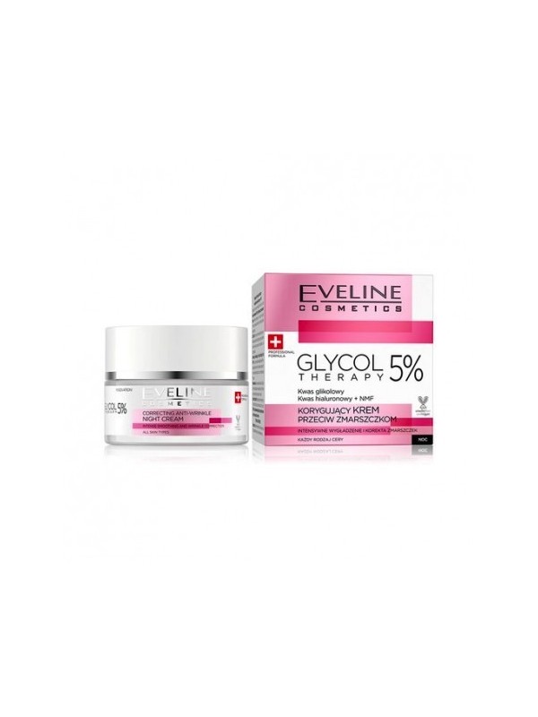 Eveline Glycol Anti-rimpel corrigerende crème 5 % 50 ml