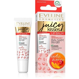 Eveline Juicy Kisses Mango regenerating lip balm 12 ml