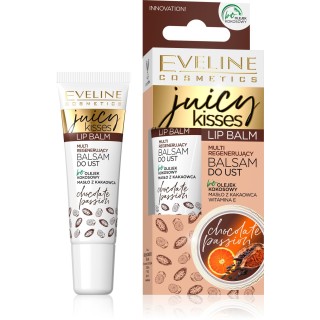 Eveline Juicy Kisses Regenerating Lip Balm Chocolate 12 ml