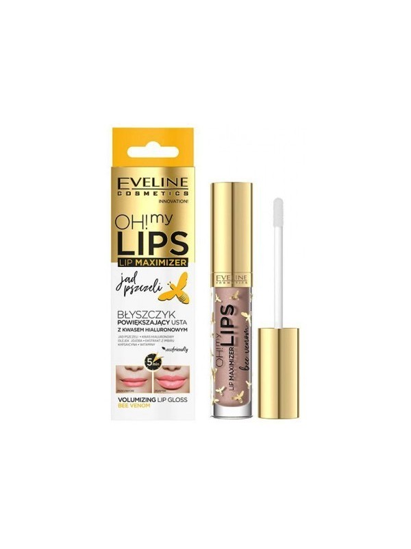 Eveline OH ! MY LIPS Lipgloss met hyaluronzuur Bee Venom 4,5 ml