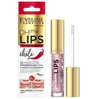 Eveline OH ! MY LIPS Lipgloss met hyaluronzuur Chili 4,5 ml