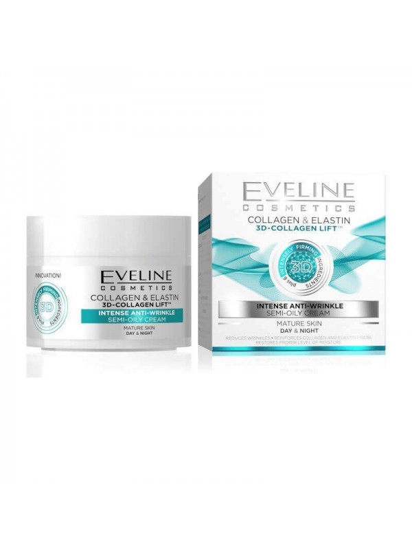 Eveline 3D Collagen anti-wrinkle day/night cream 50 ml