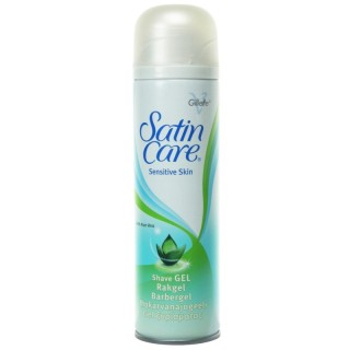 Gillette Scheergel Satin Care Sensitive 200 ml