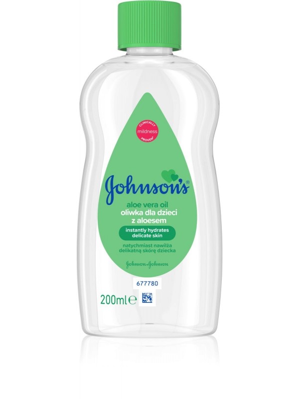 Johnson's Babyolie Aloe Vera Sensitive 300 ml