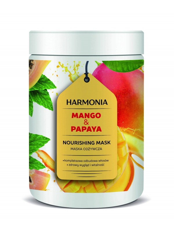 Harmonia Mango and Papaya Nourishing Hair Mask 1000 ml