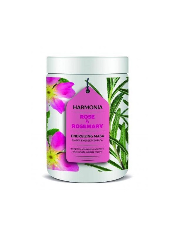 Harmonia Hair Mask Energizing Rose and Rosemary 1000 ml