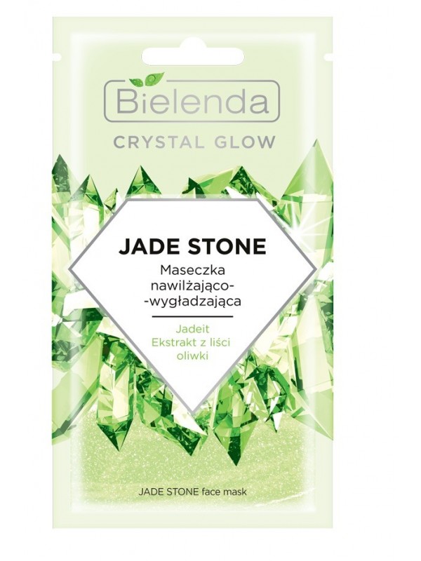 Bielenda Crystal Jade Stone Hydraterend en gladmakend gezichtsmasker 8 g