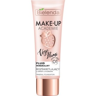 Bielenda MAKE-UP AKADEMIE VEGE FLUMI Verlichtende minerale foundation - lichtbeige 30 g