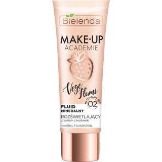 Bielenda MAKE-UP AKADEMIE VEGE FLUMI Brightening mineral foundation - natural beige 30 g