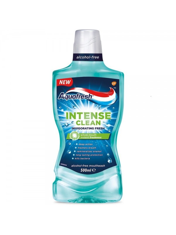 Aquafresh Intens Clean mouthwash 500 ml