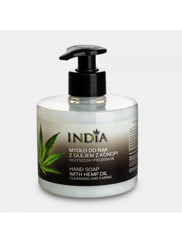 India Liquid hand soap with hemp oil 300 ml