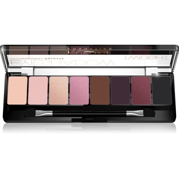 Eveline Eye shadows 8 colors Twilight