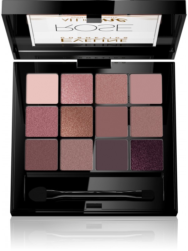 Eveline Eye shadows All In One 12 Rose colors