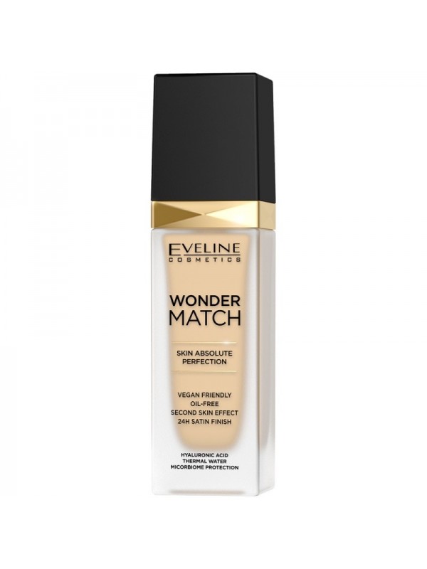 Eveline Wonder Match Luxe Matching Foundation /05/ Light Porcellain 30 ml