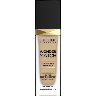 Eveline Wonder Match Luxe Matching Foundation /10/ Light Vanilla 30 ml