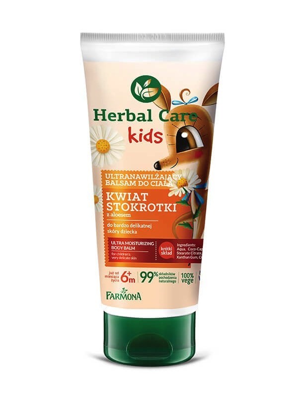 Farmona Herbal Care Kids Balsam do ciała ultranawilżający Kwiat Stokrotki 200 ml