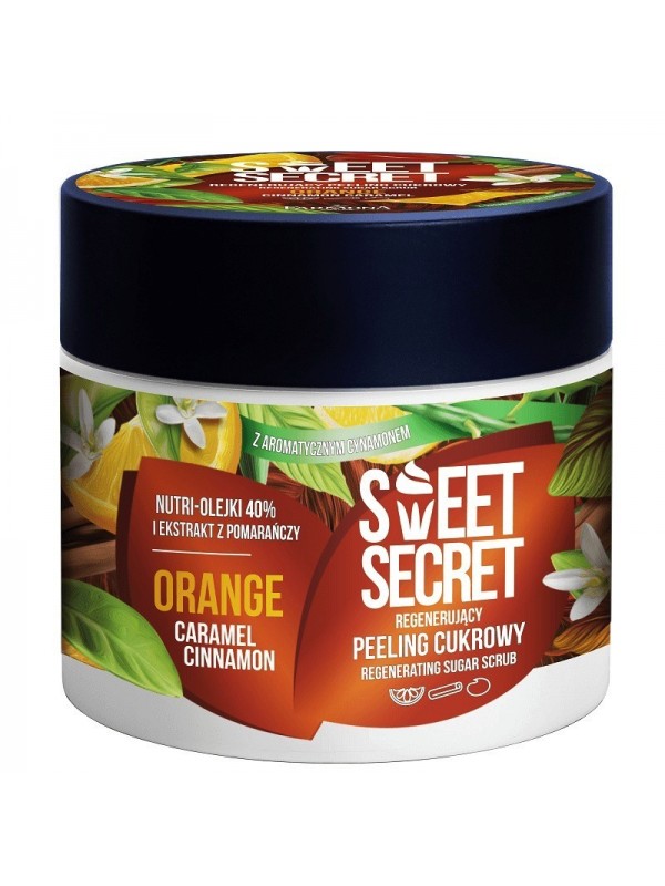 Farmona Sweet Secret Regenererende Suiker Body peeling Sinaasappel met Karamel en Kaneel 200 g