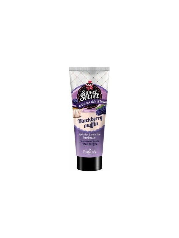 Farmona Sweet Secret Blackberry Muffin beschermende en hydraterende handcrème 30 ml